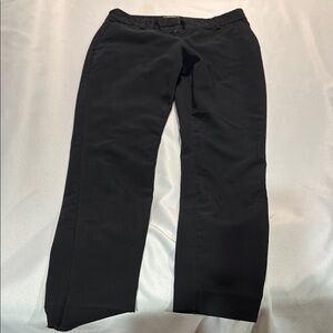 Express Black Dress Pants with Straight Leg